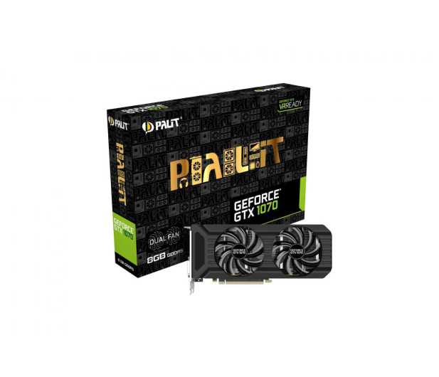 Palit GeForce GTX 1070 Dual Fan 8GB GDDR5 - 374693 - zdjęcie 2